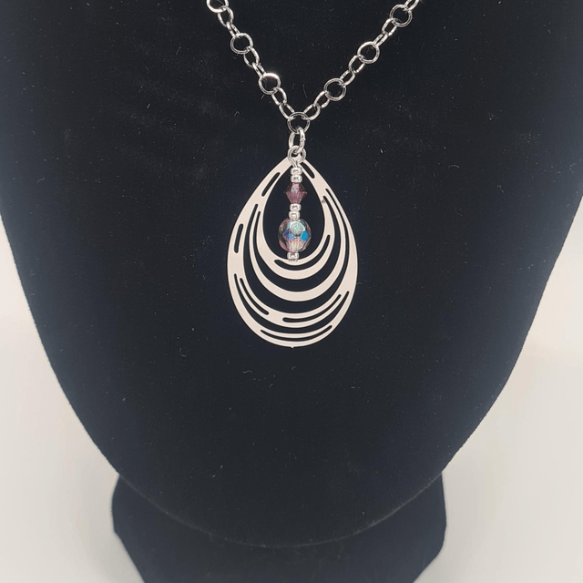Liya argenté (Collier)
