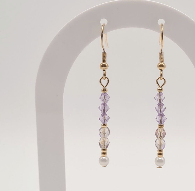 Raiponce (Boucles d'oreilles)