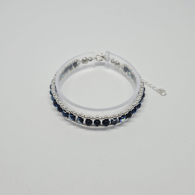 Marquise noir/argenté (Bracelet) 