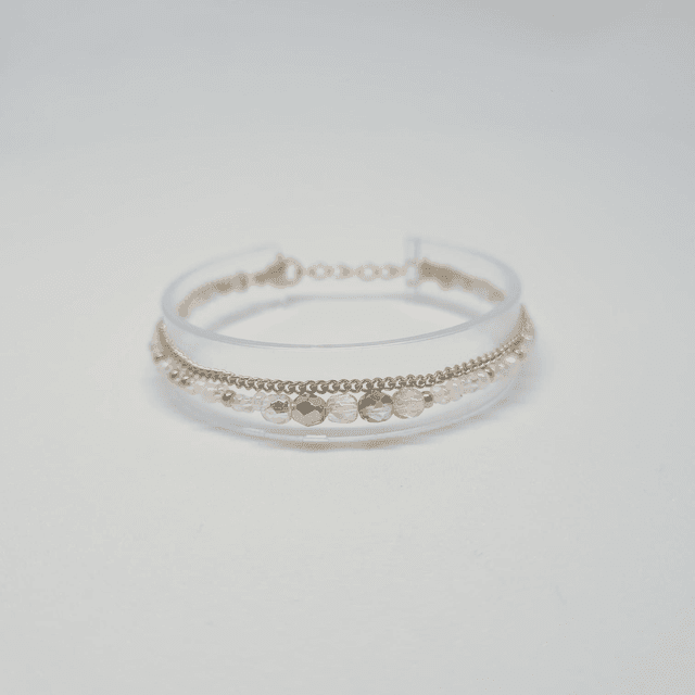 Valentina rose/doré (Bracelet)