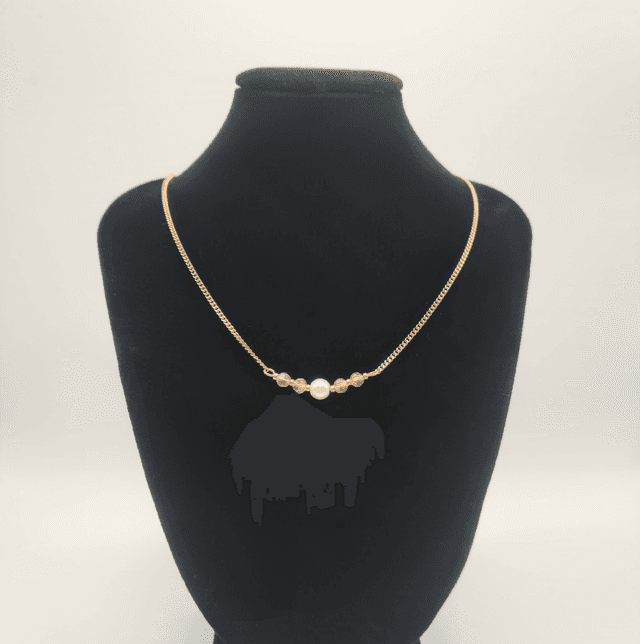 Victoria rose/doré (Collier)