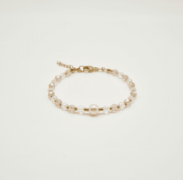 Santorin rose/doré (Bracelet)