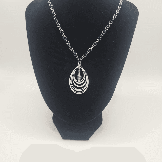 Liya argenté (Collier)